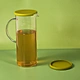 Silicone bottom non slip cold water kettle water pot for flower tea and cold drink